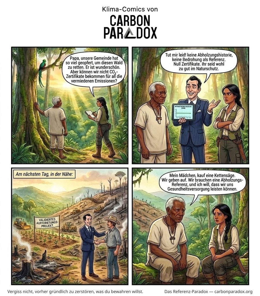 Klima-Comic: Das Referenz-Paradox
